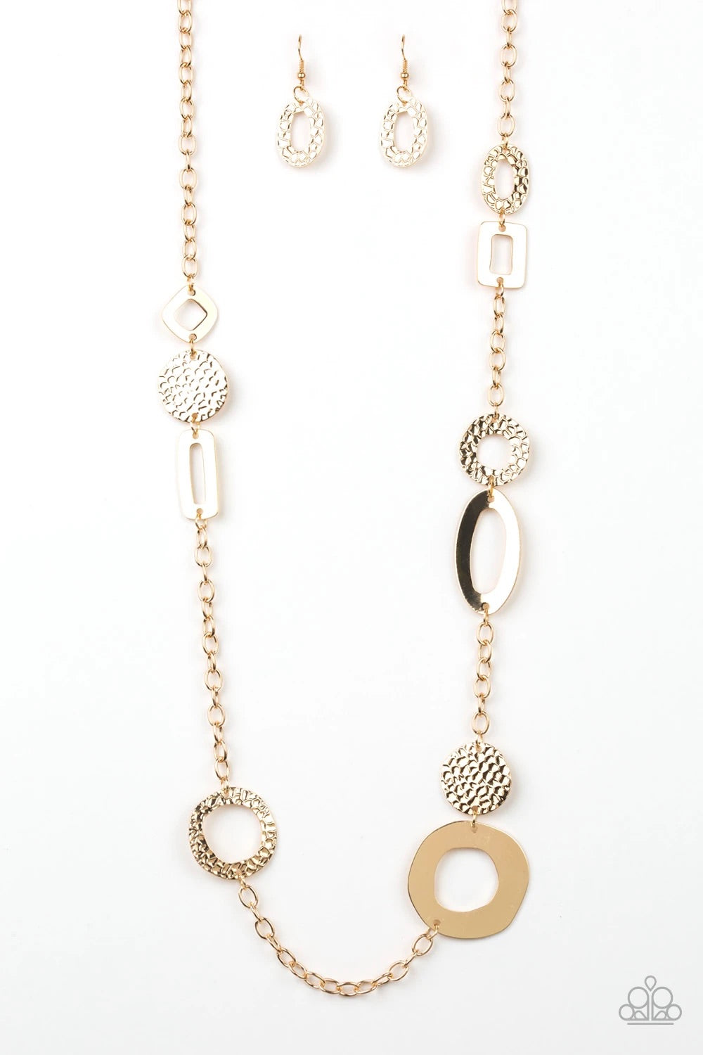 Metro Scene - gold -  necklace