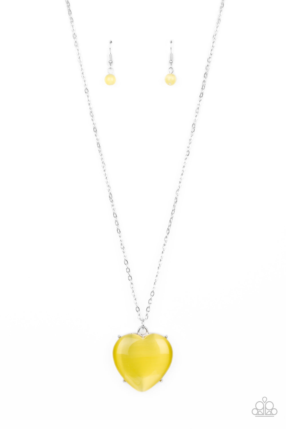 Warmhearted Glow - Yellow necklace