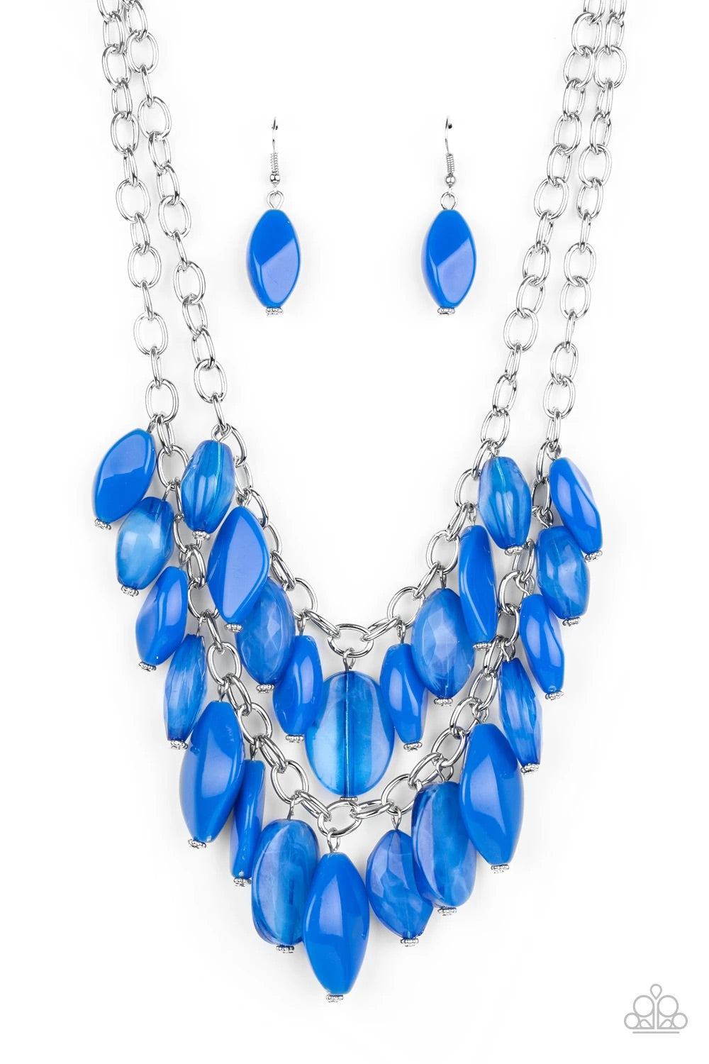 PALM BEACH BEAUTY - BLUE NECKLACE