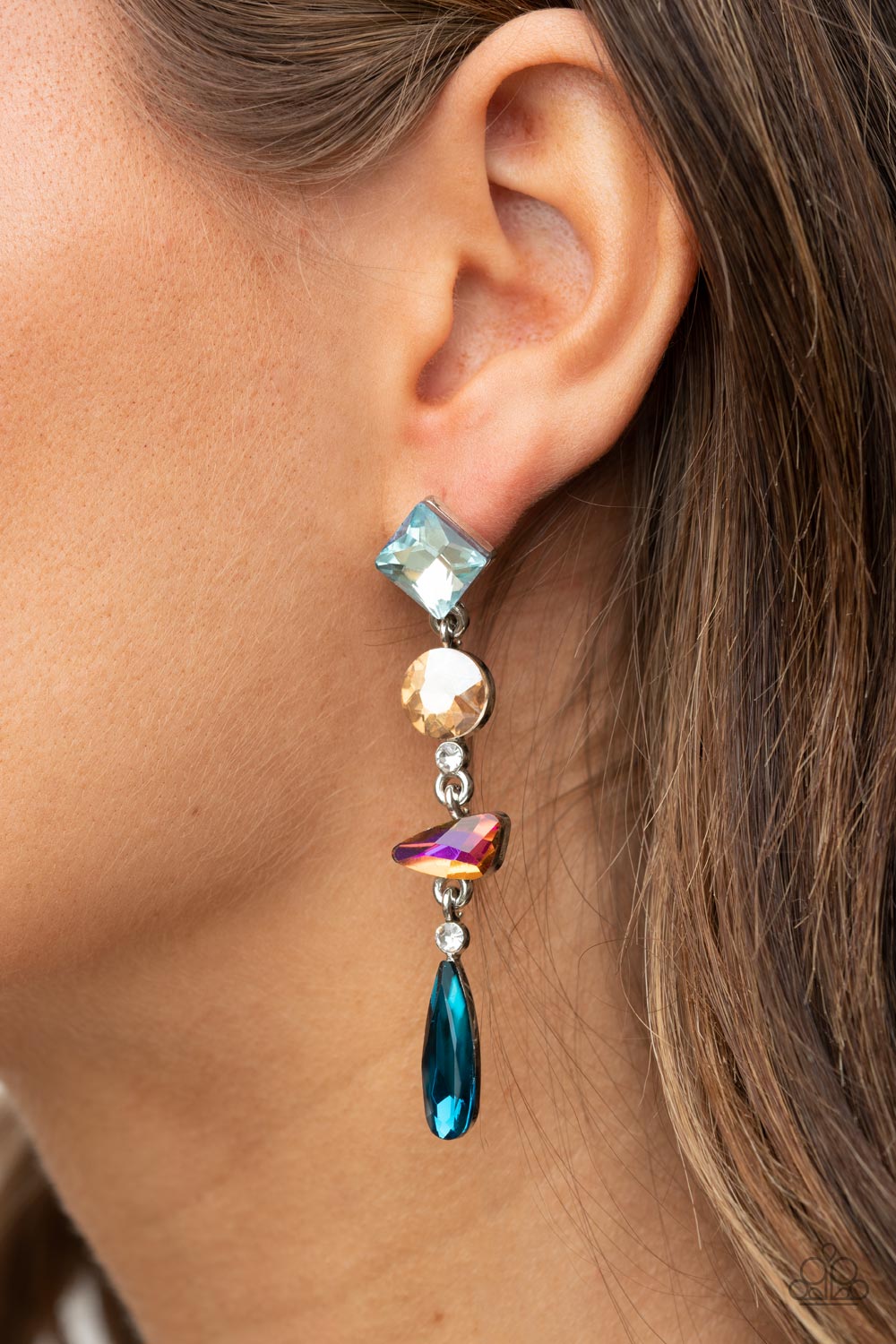 Rock Candy Elegance - Multi earrings