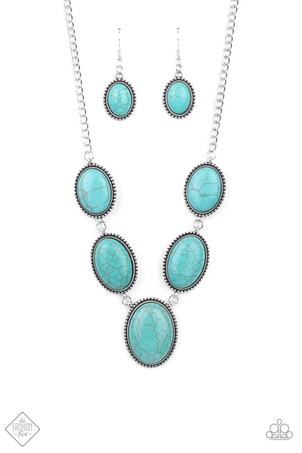 Fashion Fix Dec 2020 ~ River Valley Radiance - Blue necklace